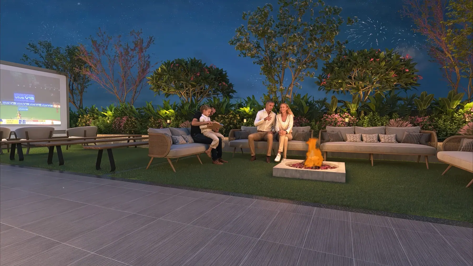 GPL Awadh One: evening deck, image 8 of 12 from the developer