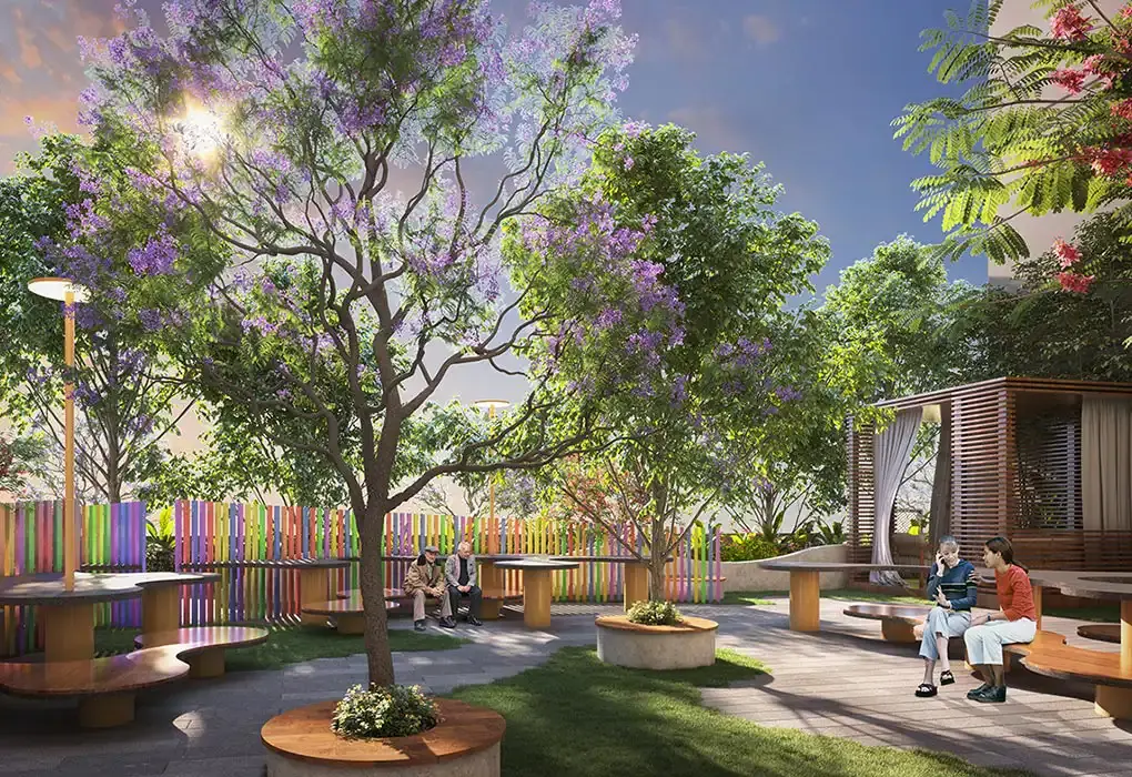Livience Aleenta: garden seating, image 9 of 11 from the developer